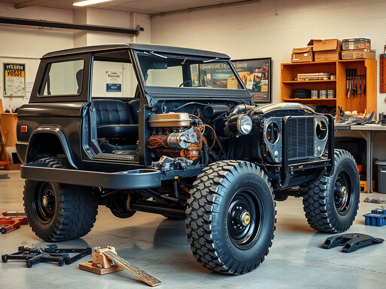 Ford Bronco Restoration 101: From Chassis to Interior